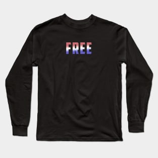 4th of July Independence Day FREEdom Romans 8:2 Christian Bible Verse Long Sleeve T-Shirt